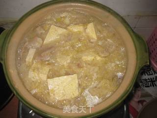 冻豆腐炖酸菜的做法步骤:8