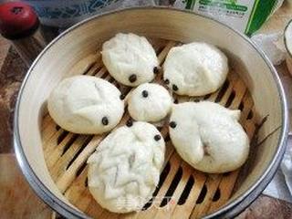小动物包子的做法步骤:17