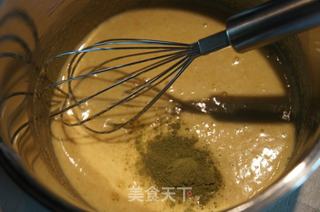 【我的烘焙时间】绿野仙踪---清新小浪漫的抹茶杏仁蜜豆卷的做法步骤：9