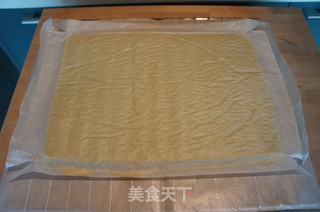 【我的烘焙时间】绿野仙踪---清新小浪漫的抹茶杏仁蜜豆卷的做法步骤：31
