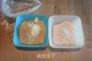 【我的烘焙时间】绿野仙踪---清新小浪漫的抹茶杏仁蜜豆卷的做法步骤：1