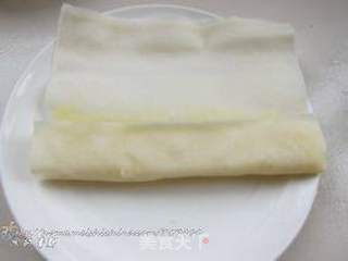 简单易上手,外脆里嫩—脆皮春卷的做法步骤:5