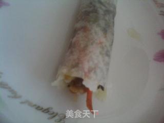 木耳猪肉卷春饼的做法步骤:10