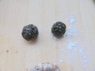 坚果双色汤圆的做法步骤:6