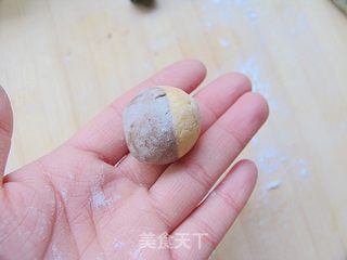 坚果双色汤圆的做法步骤:12