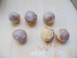 坚果双色汤圆的做法步骤:13