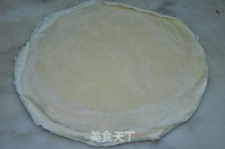 雪菜肉泥春卷的做法步骤:2