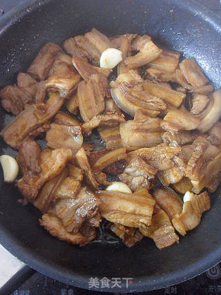 肉控们的最爱【椒块五花肉片儿】的做法步骤:9