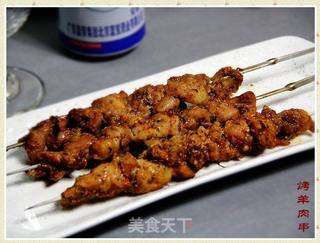 烤羊肉串的做法步骤:11