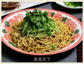 热拌麻酱面的做法步骤:7