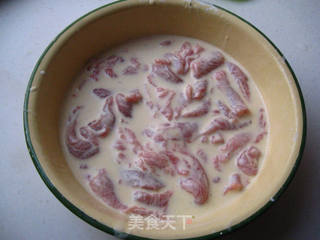 锅包肉的做法步骤:4