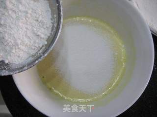 卖相好口感棒—千叶纹夹心蛋糕的做法步骤：5
