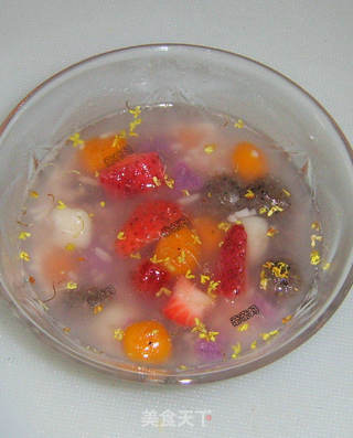 绚丽桂花酒酿细圆子的做法步骤:15