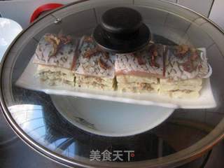 红枣蒸三鲜的做法步骤:13