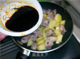 家常菜肴@@红烧土豆鸡块的做法步骤:8
