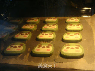 【我的烘焙时间】忍不住去爱它们---熊猫饼干的做法步骤:55