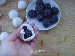 黑芝麻汤圆的做法步骤:8