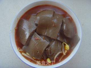 味蕾诱惑---水煮鸭血的做法步骤:10