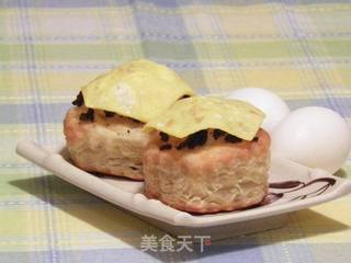 牛肉鸡蛋千层酥的做法步骤:6