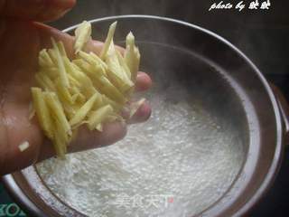 茶树菇鸡粥的做法步骤:5