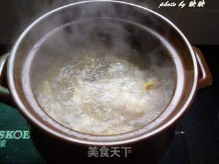 茶树菇鸡粥的做法步骤:6