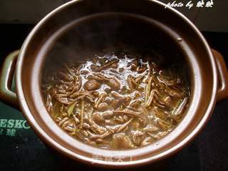 茶树菇鸡粥的做法步骤:8