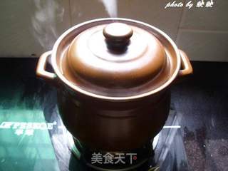 茶树菇鸡粥的做法步骤:11