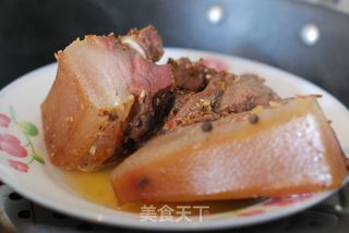 【儿菜咸肉煲仔饭】的做法步骤:3