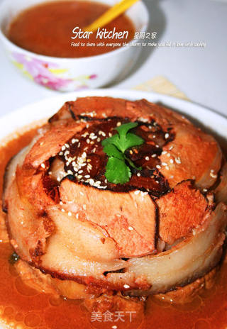 【油而不腻的烧肉】乳腐扣肉的做法步骤:21