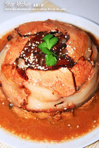 【油而不腻的烧肉】乳腐扣肉的做法步骤:24