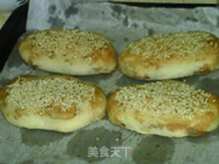 浓香麻酱烧饼的做法步骤:17