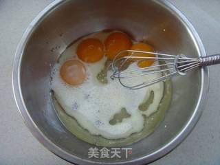 甜蜜情人节---豹纹蛋糕卷的做法步骤：2