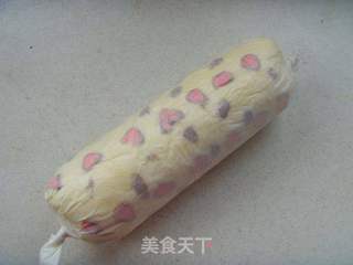 甜蜜情人节---豹纹蛋糕卷的做法步骤：17