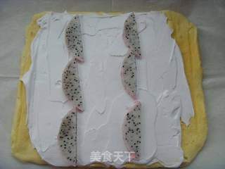 甜蜜情人节---豹纹蛋糕卷的做法步骤：16