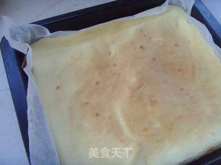甜蜜情人节---豹纹蛋糕卷的做法步骤：13