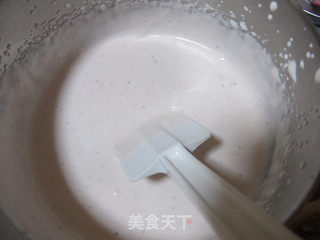 情人节的草莓酸奶慕斯蛋糕的做法步骤:7