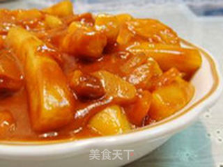 炒辣年糕的做法步骤:18