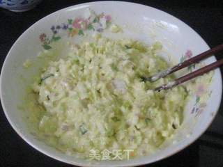 白菜咸肉末蛋饼的做法步骤:4