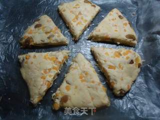 红薯葡萄干司康的做法步骤:14
