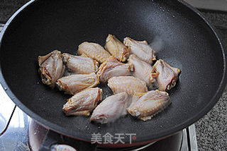 蒜子扣鸡翅的做法步骤:4