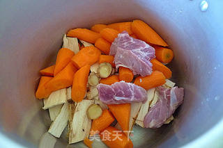 红豆粉葛汤的做法步骤:4
