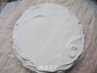 祝我自己生日快乐!——生日蛋糕处女做的做法步骤:14