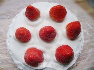 祝我自己生日快乐!——生日蛋糕处女做的做法步骤:16