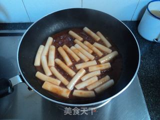 【改良版韩式炒年糕】的做法步骤:10
