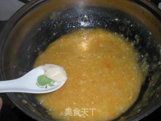 南瓜米糊的做法步骤:11