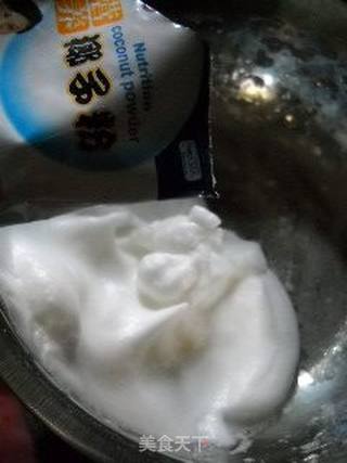 椰香蛋白饼干的做法步骤:4