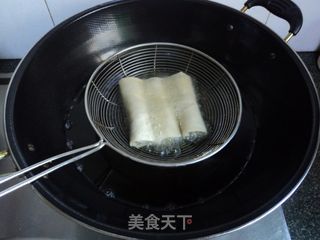 【炸春卷】的做法步骤:20
