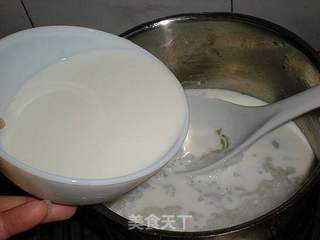 牛奶粥的做法步骤:9