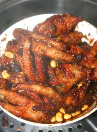 【美味的秘制豆豉】蜜汁豆豉凤爪的做法步骤：13