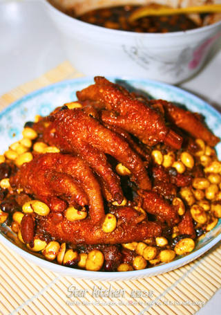 【美味的秘制豆豉】蜜汁豆豉凤爪的做法步骤：15